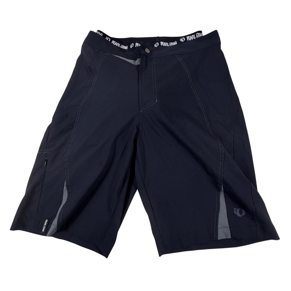 Pearl Izumi Mountain Bike Baggy Padded Chamois Cycling Shorts Black Men’s Sz Md